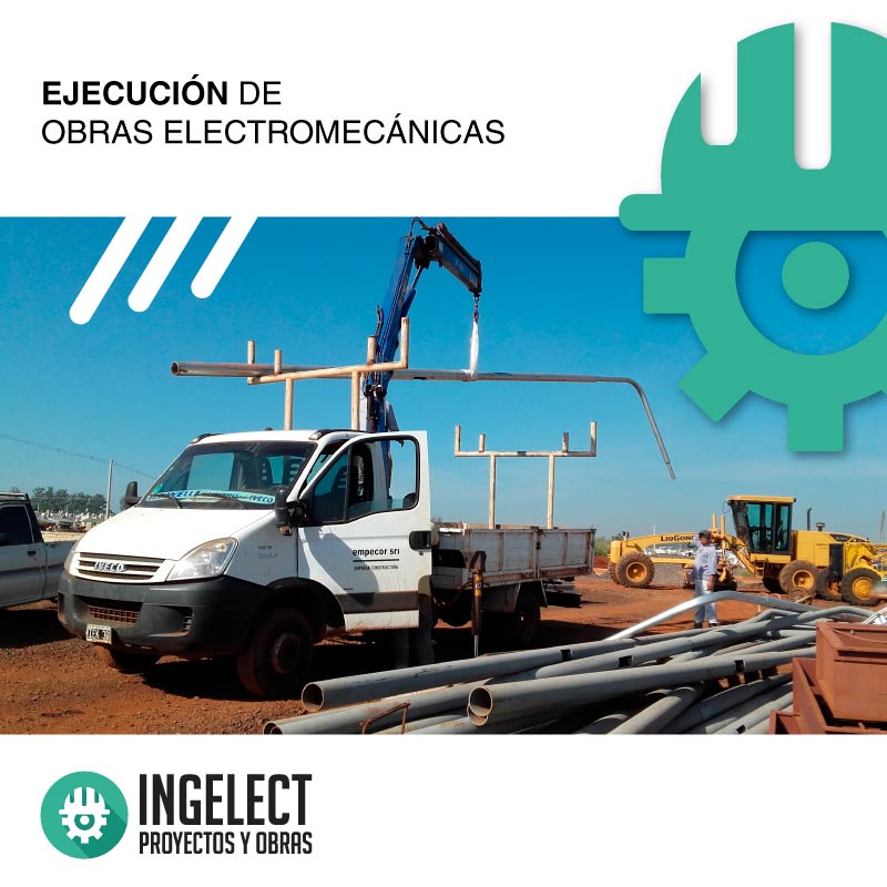 Ejecución de obras electromecánicas
