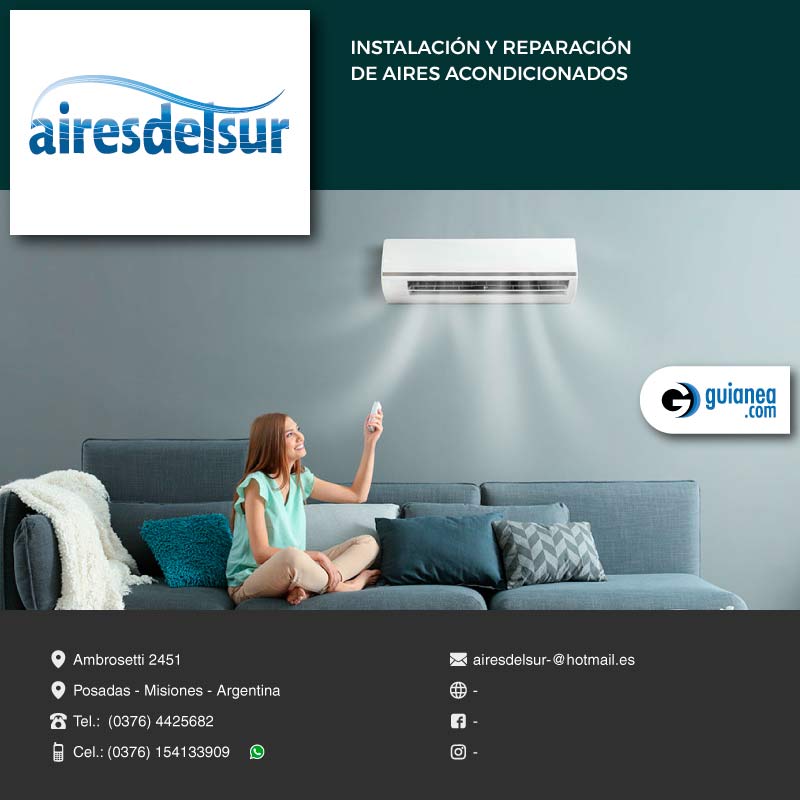 Reparación e Instalación de Aire Acondicionado Posadas Aires del Sur