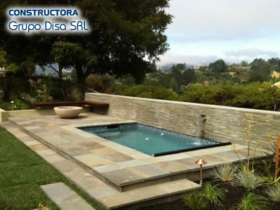 piletas piscinas de material de hormigon
