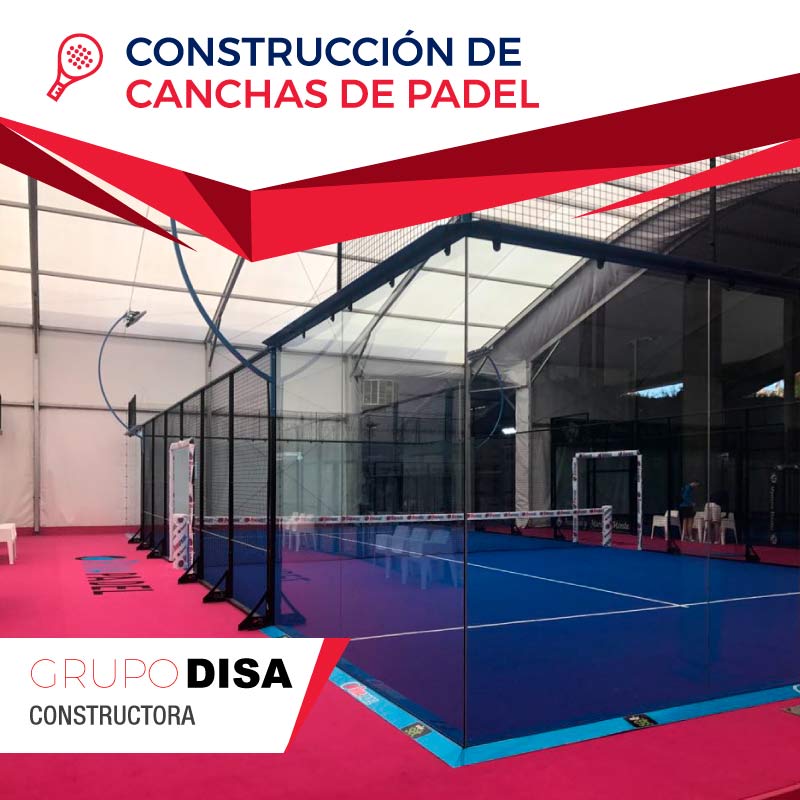 Construcción de canchas de padel