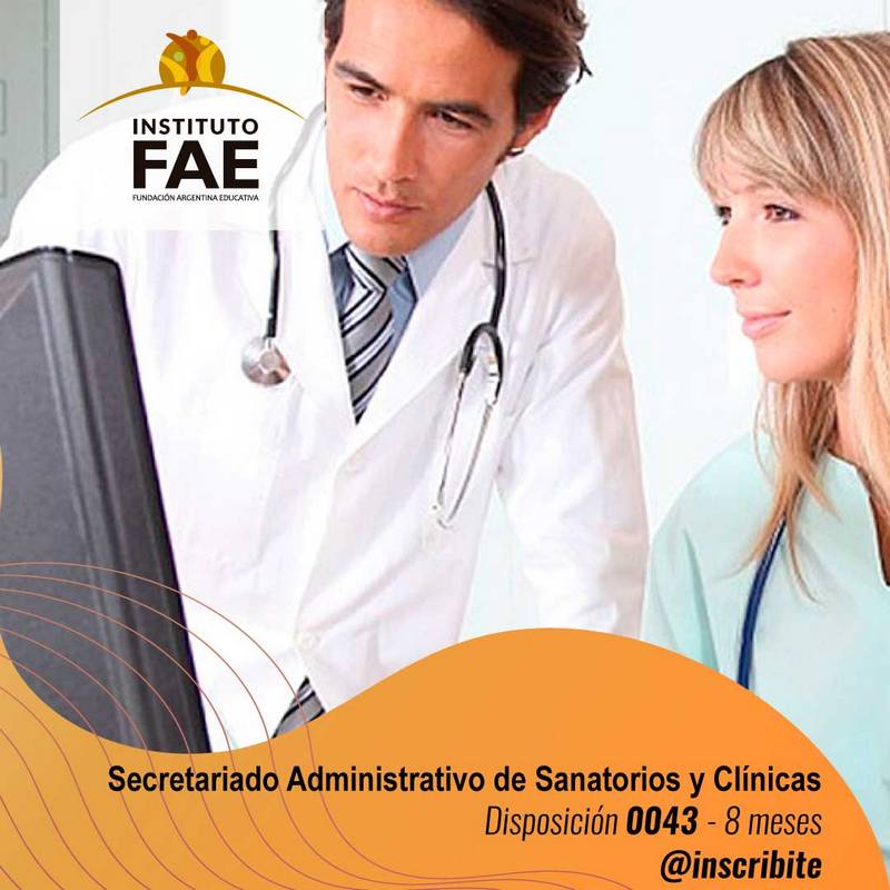 Secretariado administrativo de sanatorios y clínicas