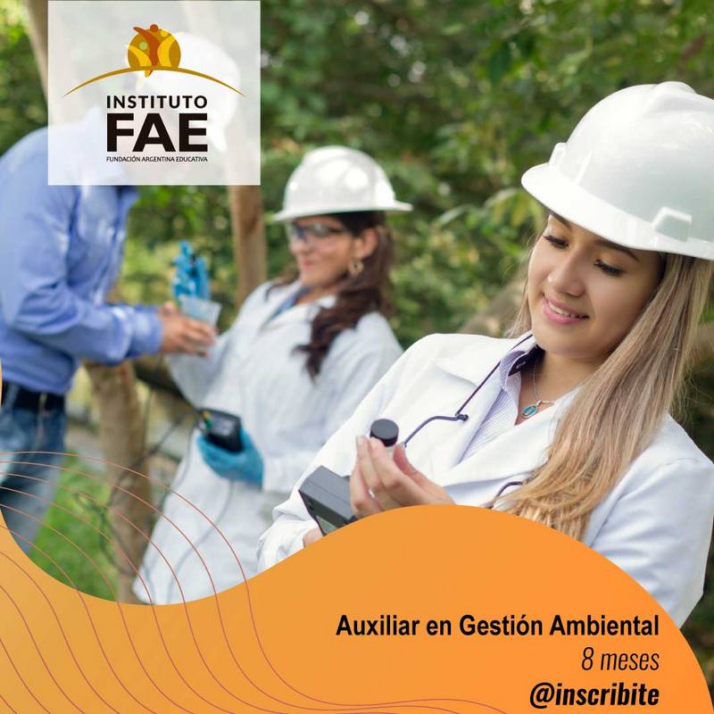 Auxiliar en gestión ambiental