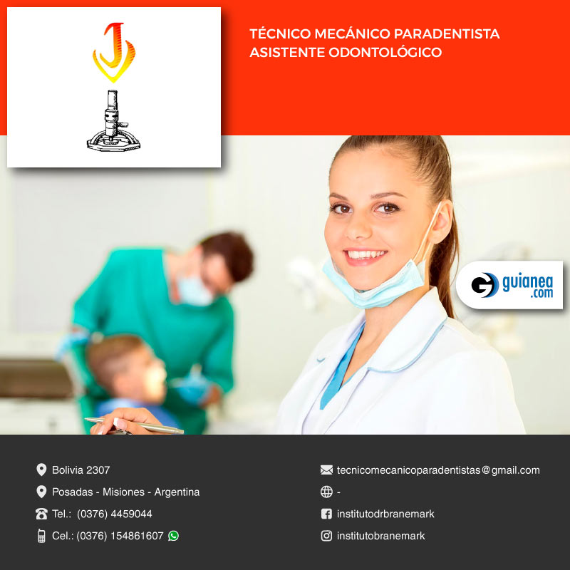 Técnico Mecánico Paradentista y Asistente Odontológico Posadas Misiones