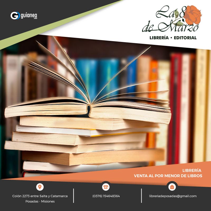 Libreria La 8 de Marzo Venta de Libros al por menor Posadas Misiones