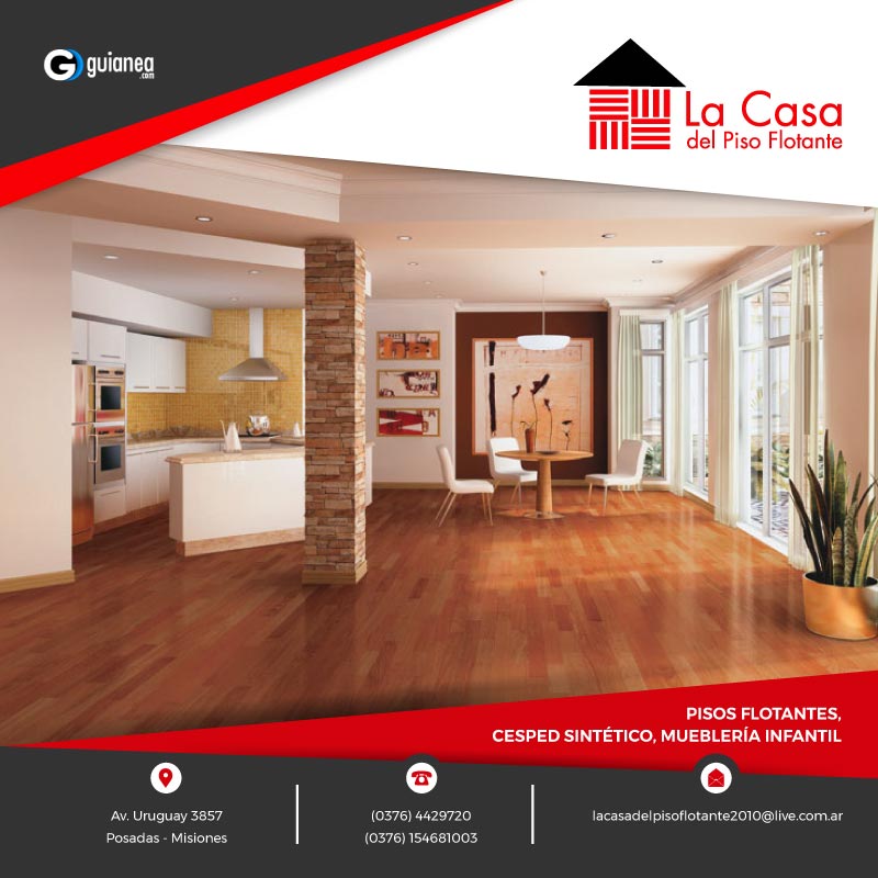 Piso Flotante, Cesped Sintetico, Muebleria Infantil Posadas