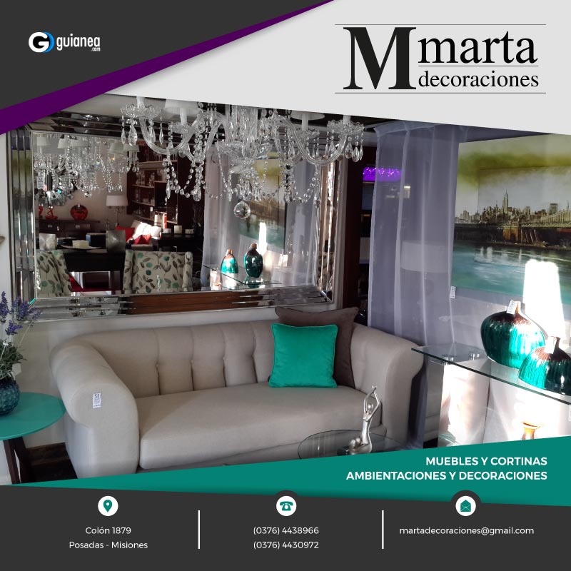 Marta Decoraciones Mueblería en Posadas Misiones