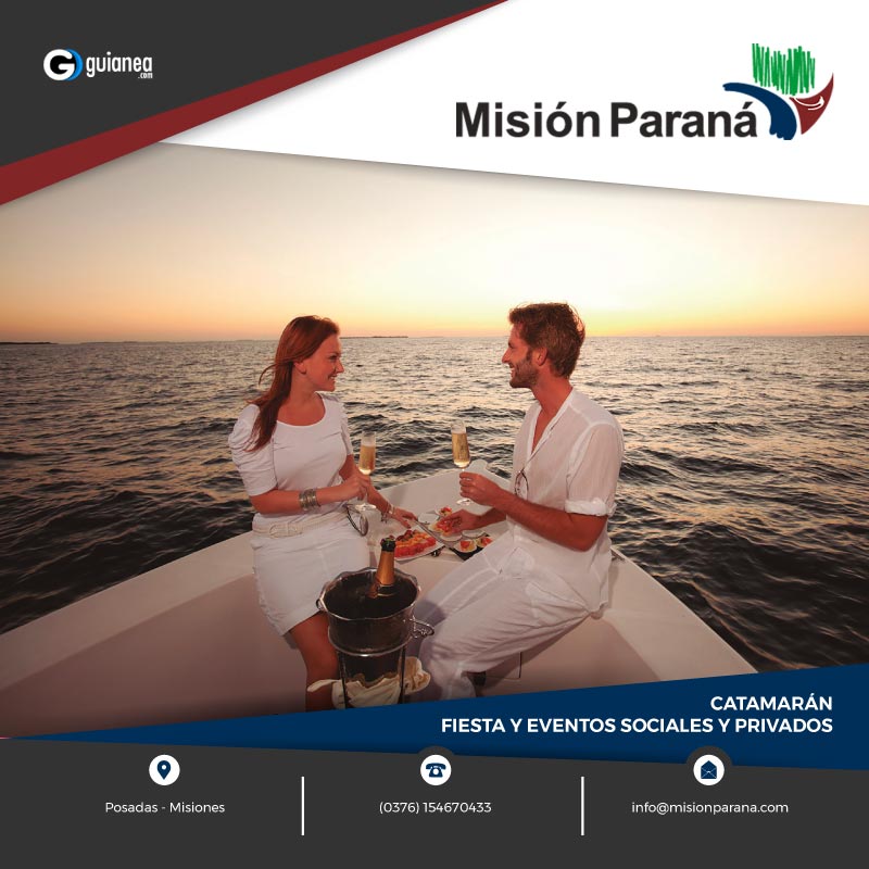 Misión Paraná Catamarán Posadas Misiones