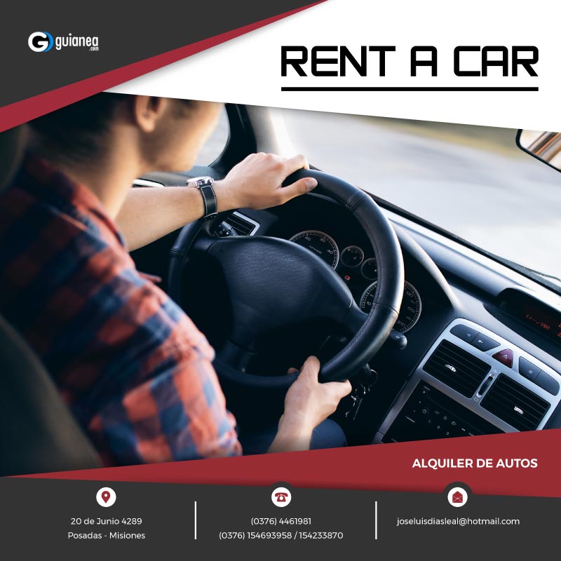 Alquiler de Autos Rent a Car Posadas Misiones