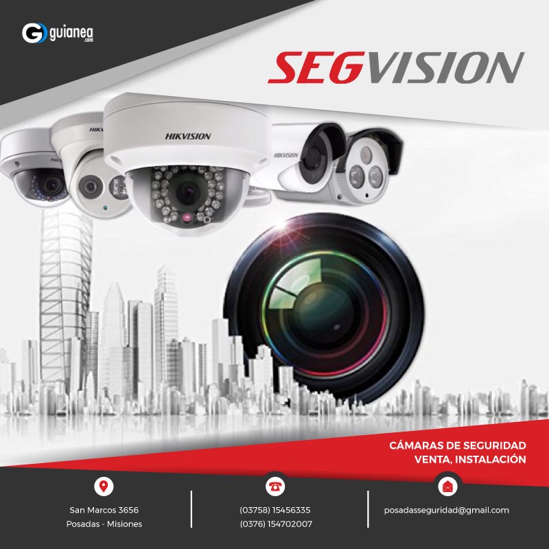SegVisión Instalación de Cámaras de Seguridad Posadas Misiones