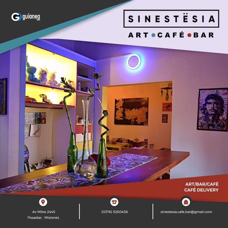 Sinestesia Cafe Bar Art Posadas