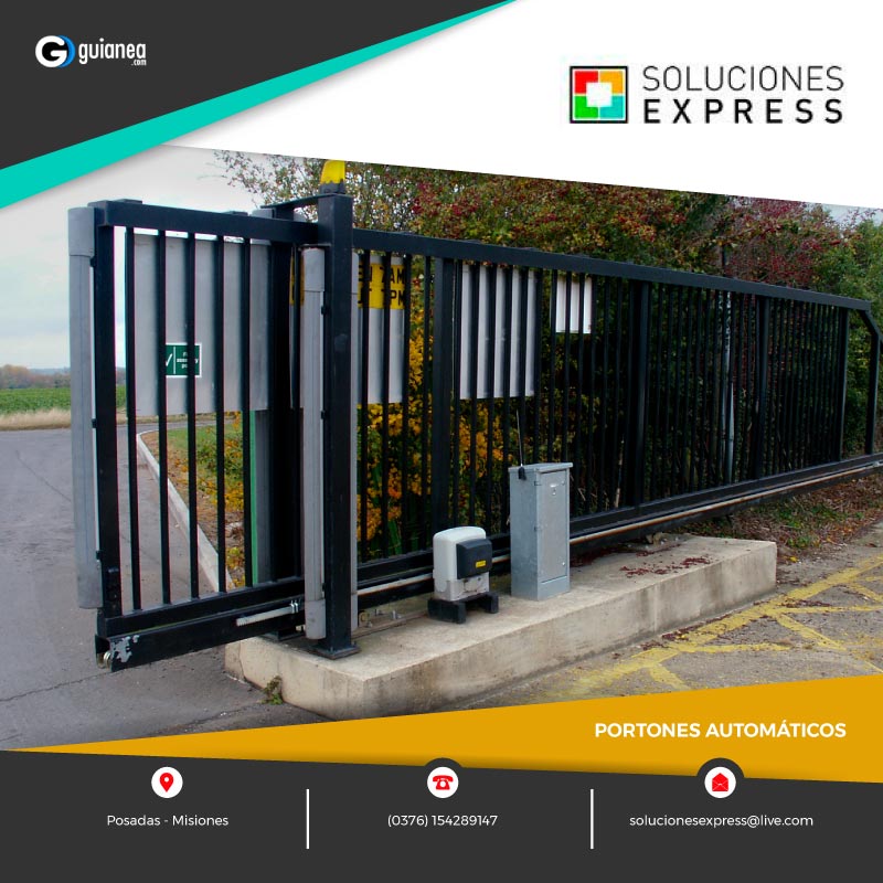 Soluciones Express Portones Automaticos, Automatizacion de Portones Misiones Posadas