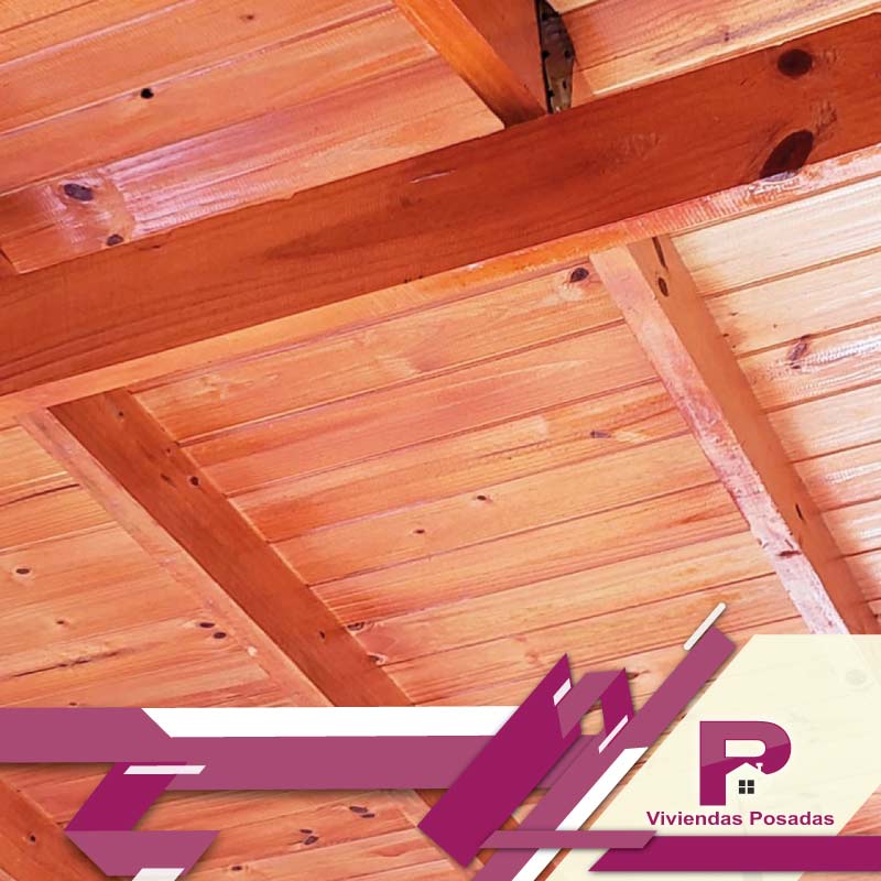 viviendas posadas terminaciones de techos de madera